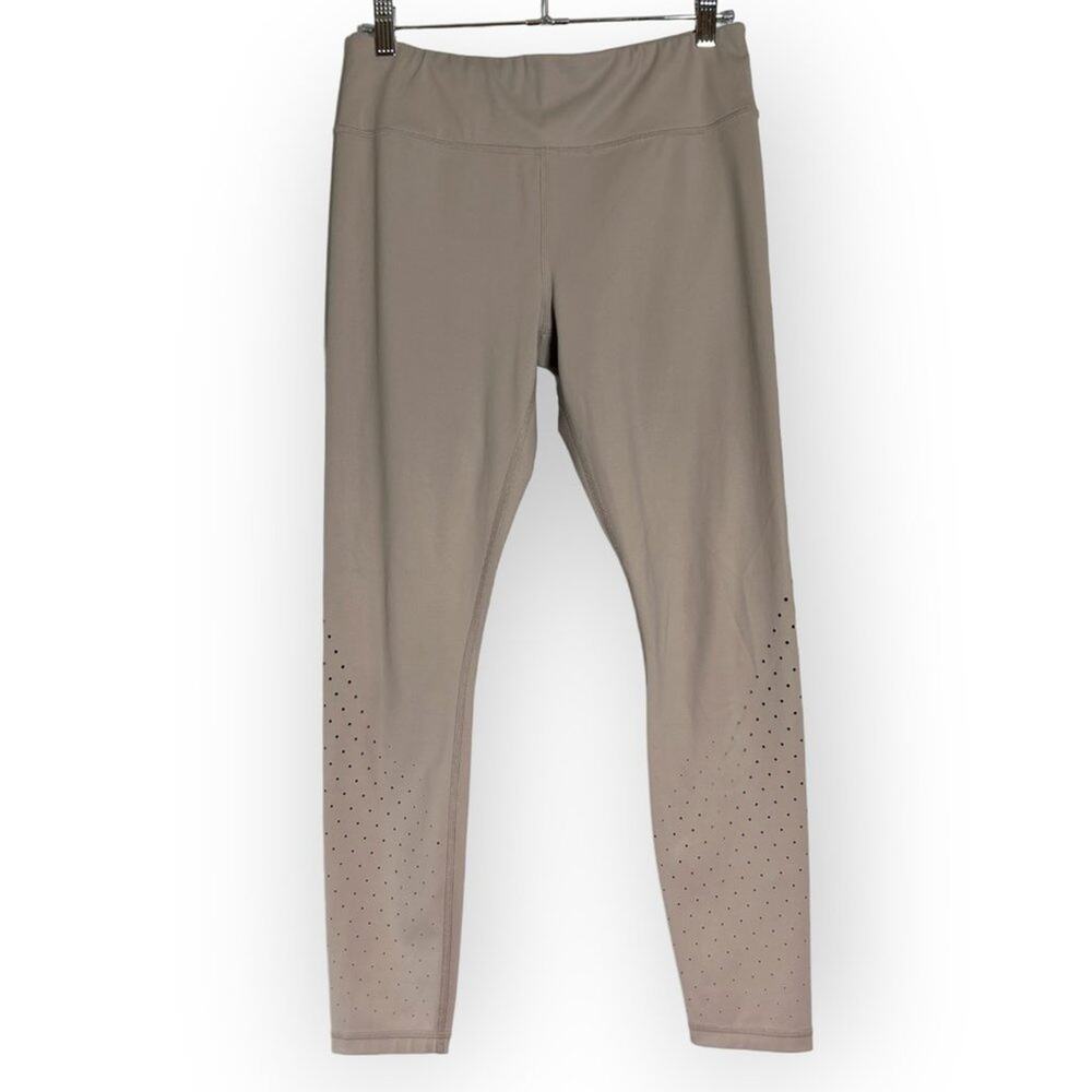 Athleta Contender Aero 7/8 Performance Tight SIZE M Gray Zip Pocket Active